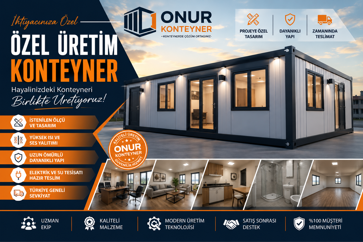 Özel Üretim Konteyner